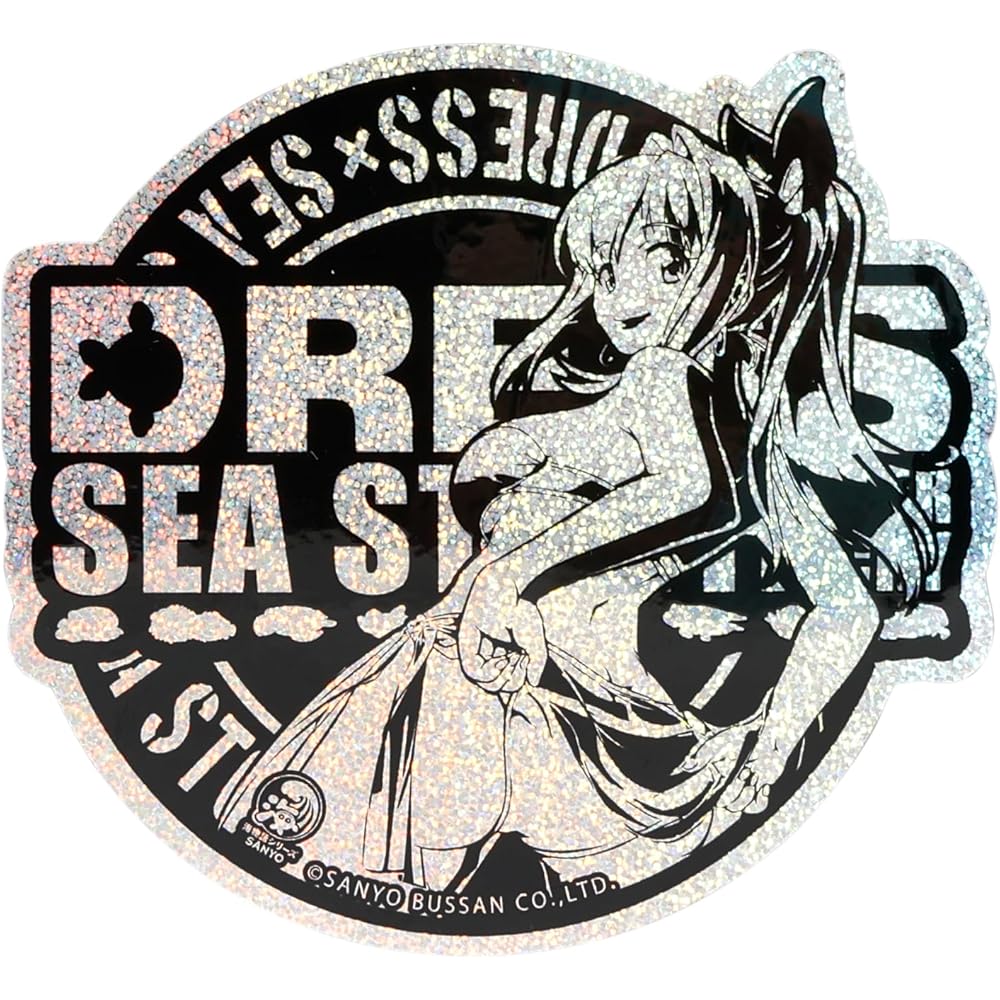 

Dress Marine-chan Sticker Sea Series Decorative Sticker for Crafts and Scrapbooking