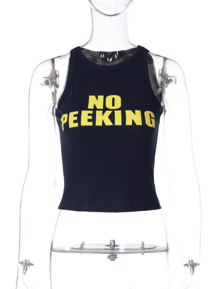 

Укороченный топ Y2K, черные корсеты для женщин, спортивная рубашка без рукавов в рубчик, короткие узкие жилеты, винтажная одежда, клубные сексуальные топы на бретелях L тёмно-синий