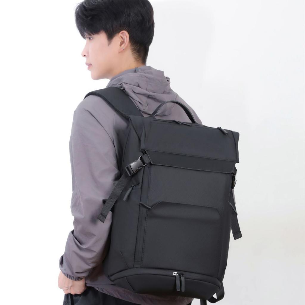 Schoolbag commuter business trip backpack large capacity laptop bag printable logo lightweight schoolbag casual backpack