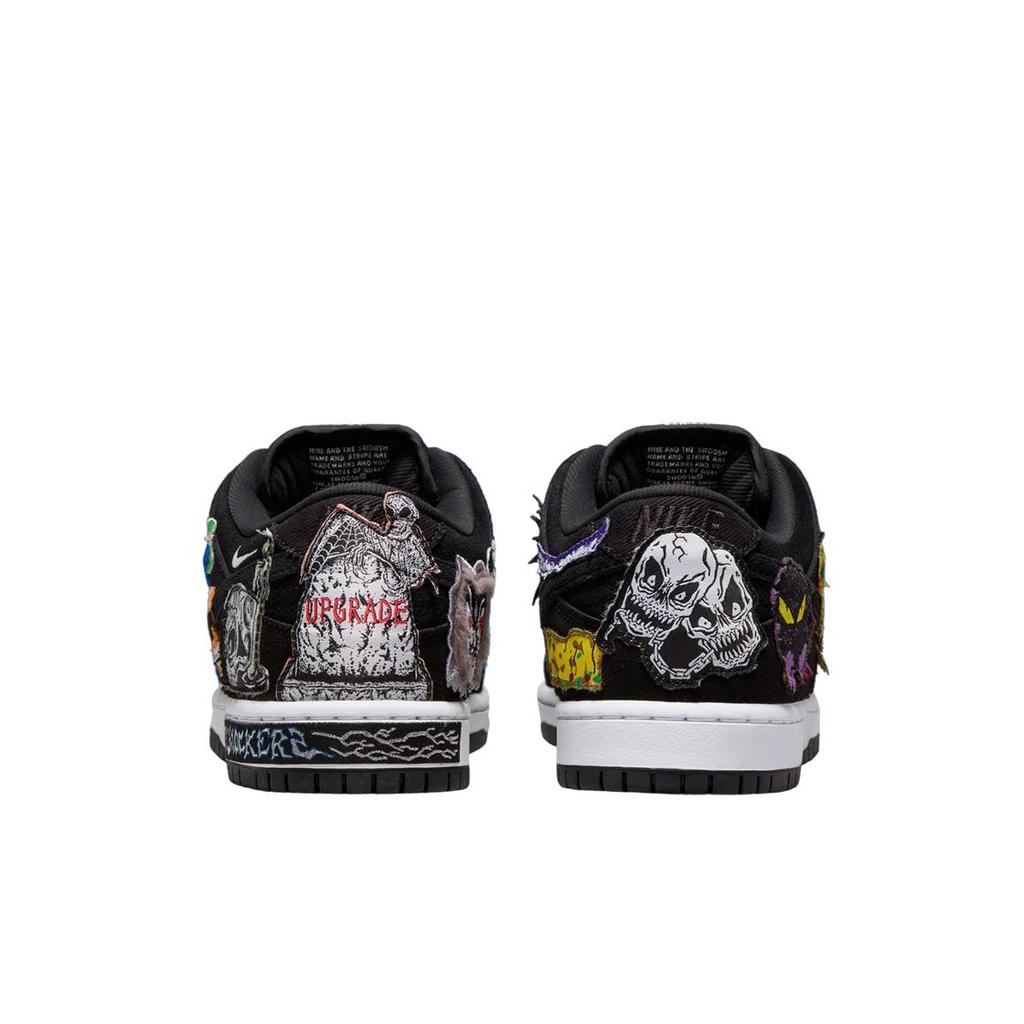 Купить Nike x Neckface SB Dunk Low Pro Black DQ4488-001 Мужские кроссовки |  Joom
