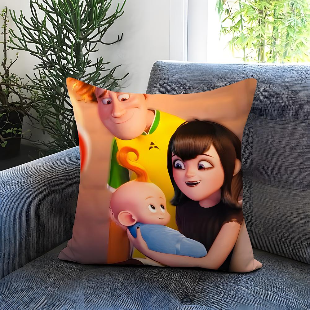 HHHotel TTransylvaniaS Cushion Cover Comfortable Reversible Pillow Cover Ideal for Car Sofa Bedroom & Beyond
