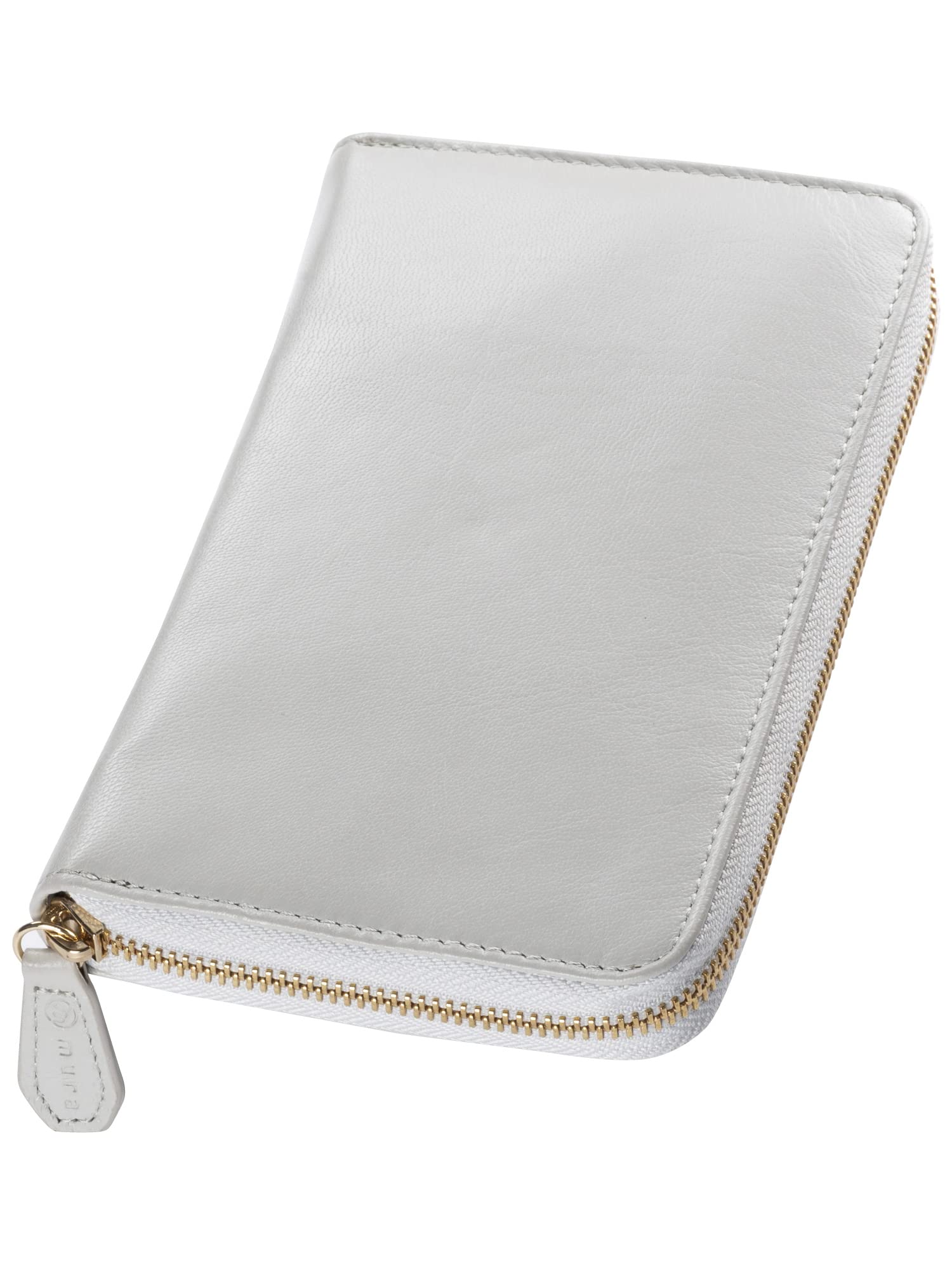 

Passbook Goat Genuine Bellows [Mura] Case, Leather, Women s, Leather, Multi-case, Anti-Magnetic, Anti-Skimming,