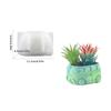 3D Car succulent plant flowerpot resin silicone mold cute cartoon car storage box candle cup concrete gypsum silicone mold