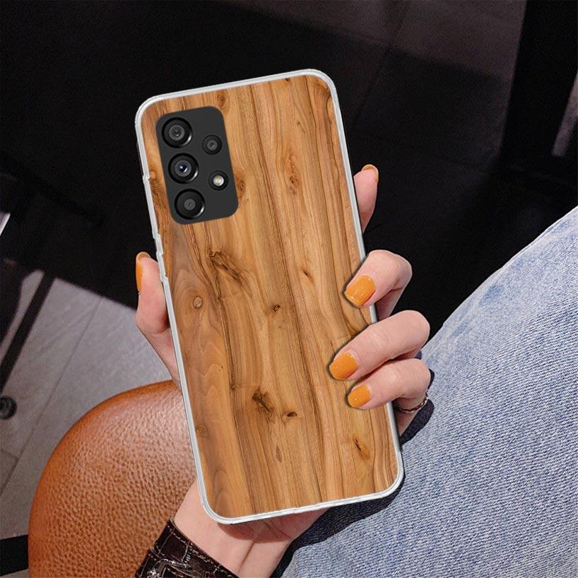 Wood Wooden Pattern Phone Case For Samsung Galaxy A17 A16 A15 A14 A13 A57 A56 A55 A54 A53 A37 A36 A35 A34 A33 A26 A25 A24 A23 Ga