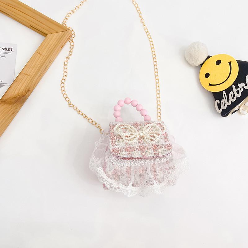 Adorable Mini Korean Princess Crossbody Bag For Kids Featuring Cute Bunny Design