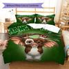 Gremlins Pattern Bedding,Quilt Set Quilt Cover Pillowcase Home Birthday Gift (1 * duvet cover + 2 * pillowcase, without core)