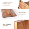 Magnetic Tool Holder Double-sided Magnetic Kitchen Knife Holder Wooden Tool Rack No Punching Tool Storage Rack