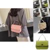 Stylish Retro Minimalist Shoulder Bag For Women 2024 Trendy Small Square Bag