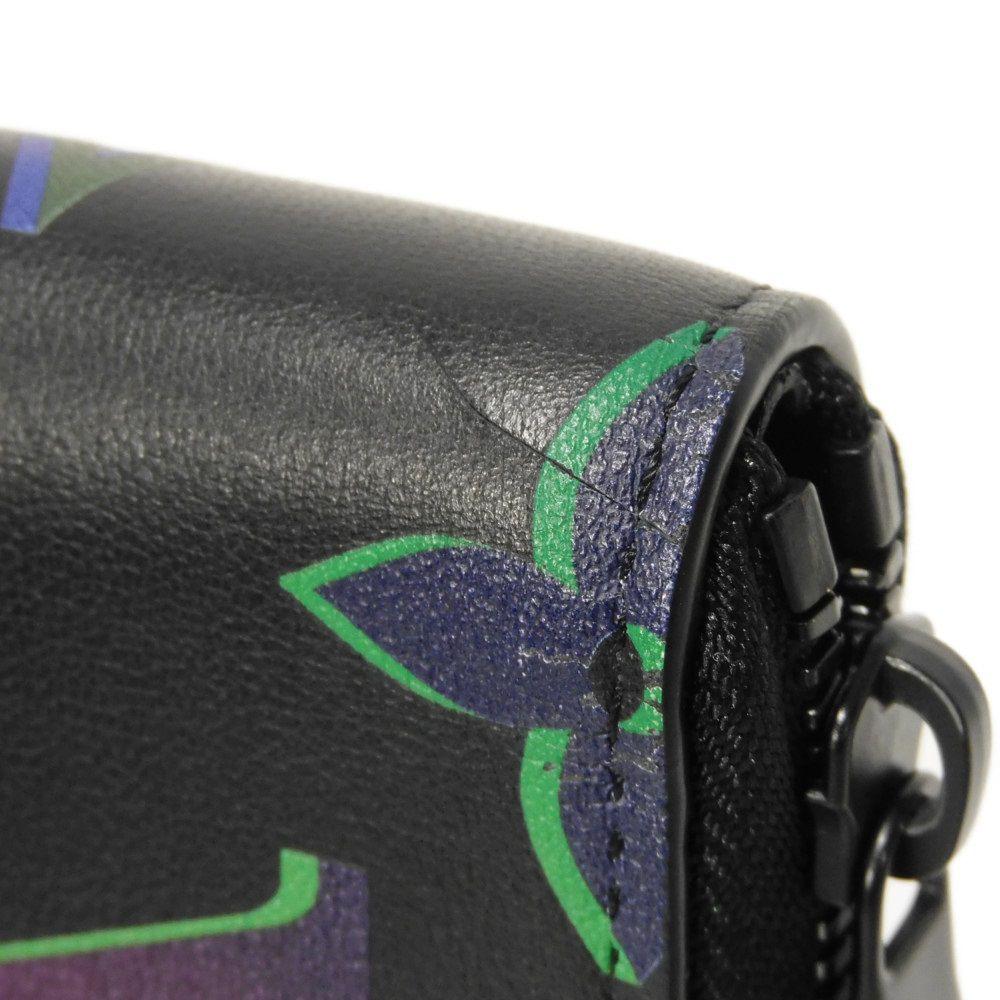 Used 12564 Zippy Wallet Vertical M82368 7940 Japan Exclusive Multicolor RFID Monogram Spotlight Noir Men's from Japan