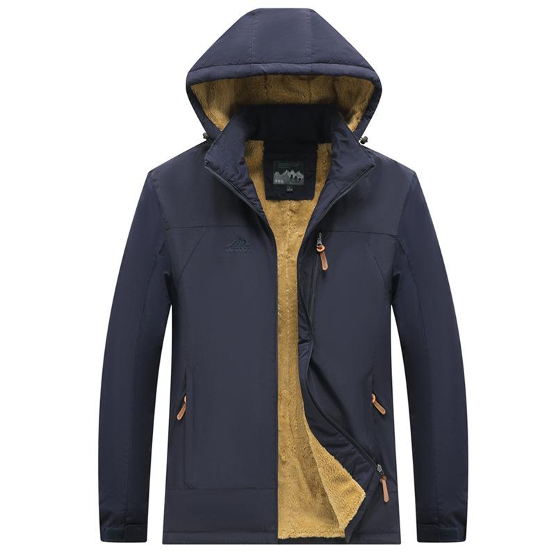 Autumn and Winter Assault Jacket, Sports Waterproof Mountain Climbing Loose Cotton Jacket