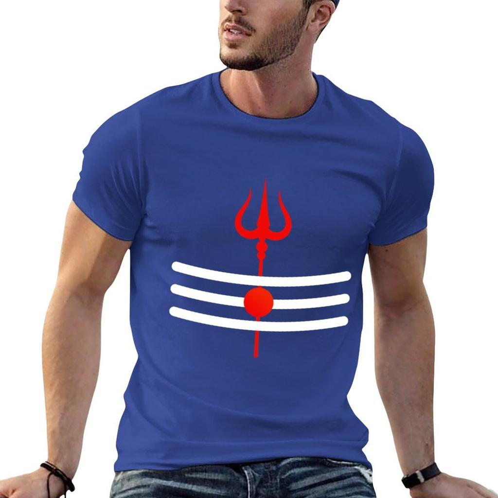 Neues Shiva Trishul T-Shirt Grafik-T-Shirt T-Shirts Sweatshirt T-Shirt Mann T-Shirts für Männer Grafik