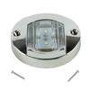 6LED Boat Indoor Chamber Light 12V Circular Yacht Light White Round Marine Boat LED Cabin Deck Courtesy Light Waterproof