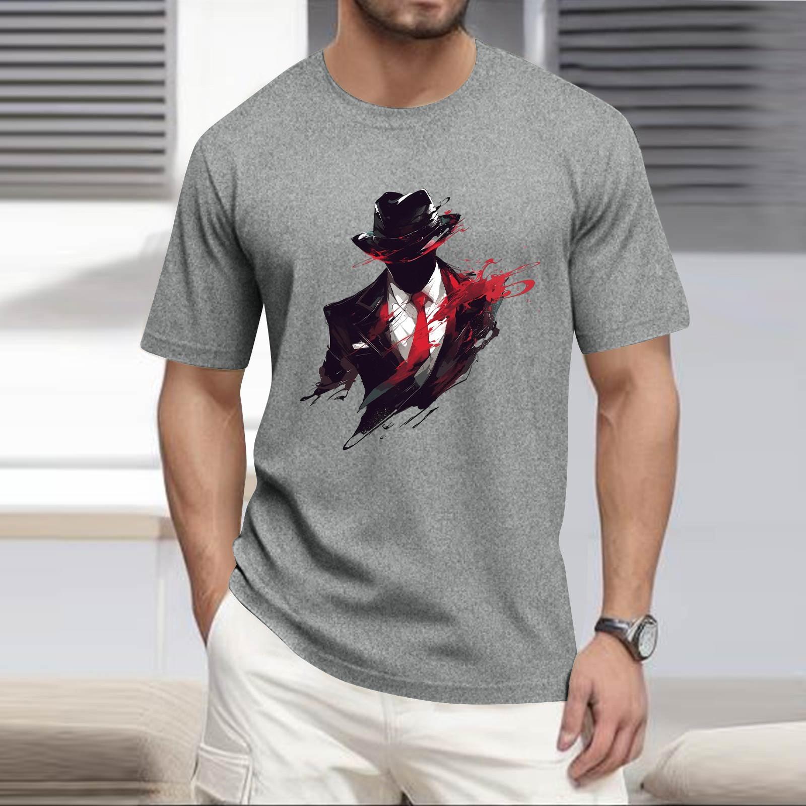 

Мужская рубашка с воротником-стойкой и коротким рукавом, свободная рубашка для отдыха и отдыха, мужская XL