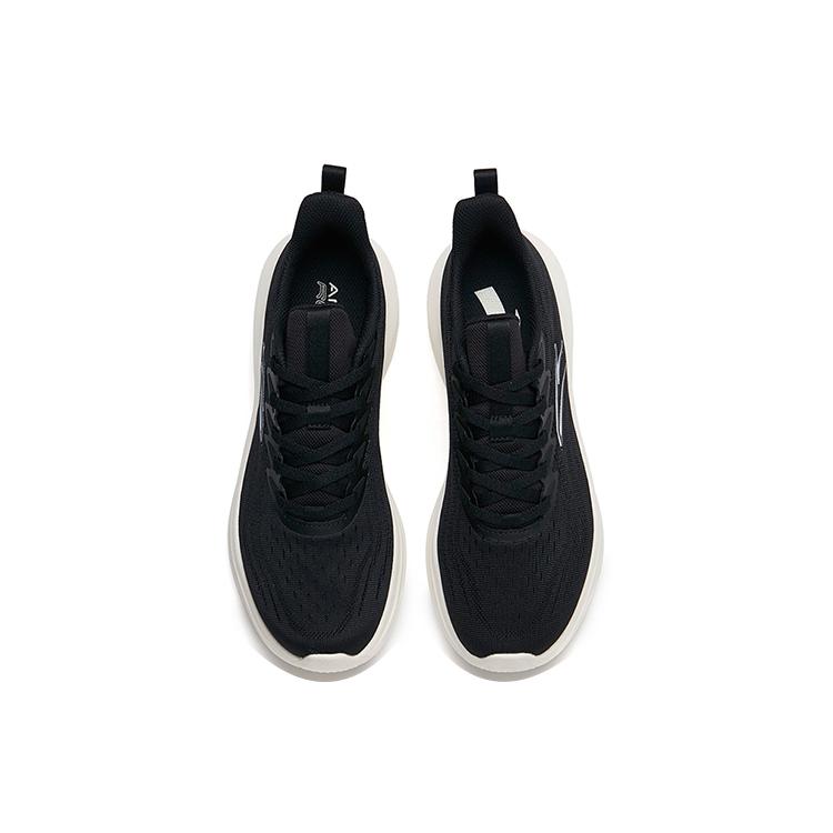 Anta Running Collection Comfortable Abrasion Resistant Low Top Running Shoes Women's Black 122225571-1