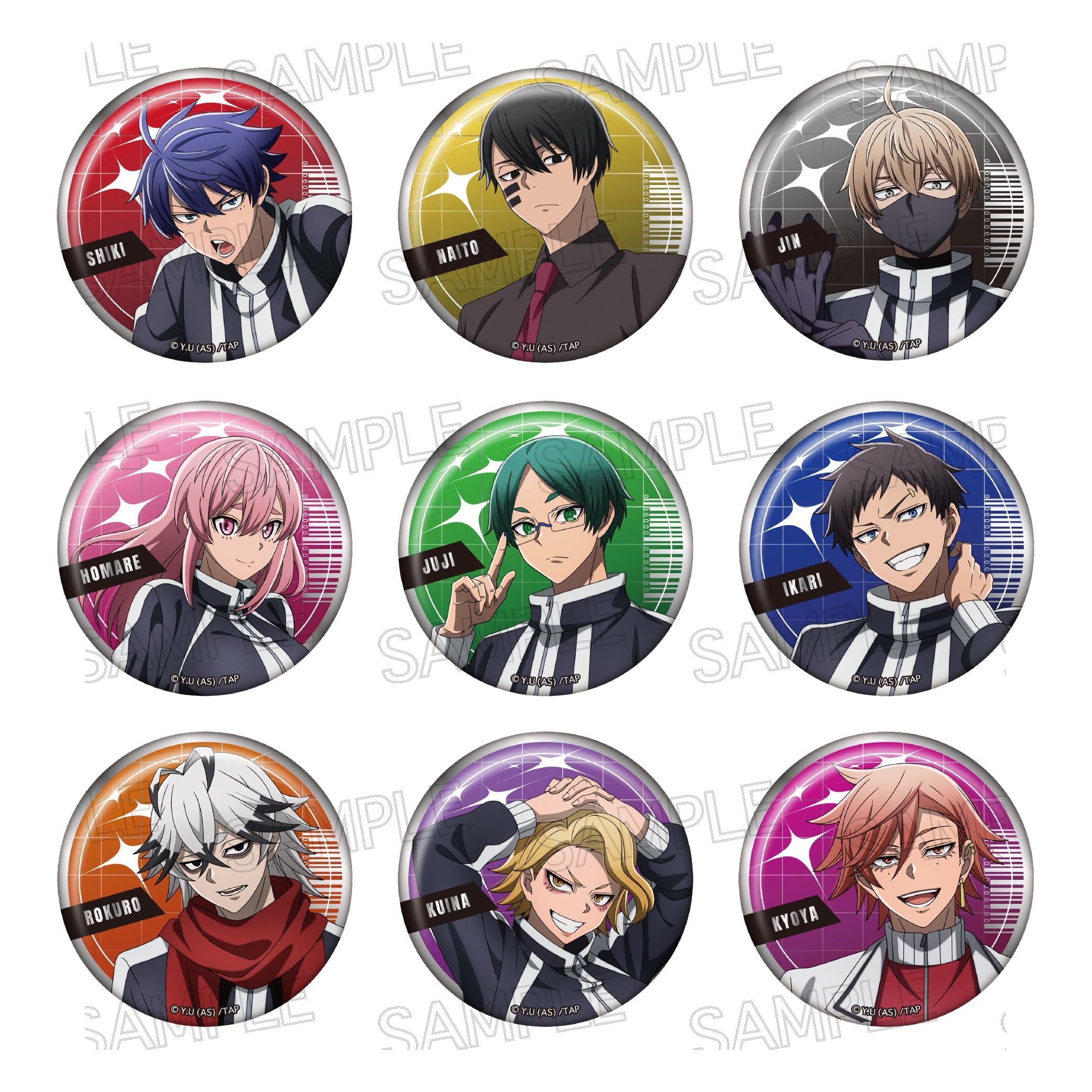 

Twinkle Togen Anki Metal Can Badge 1 1 Box 75mm Diameter Metal Vol.