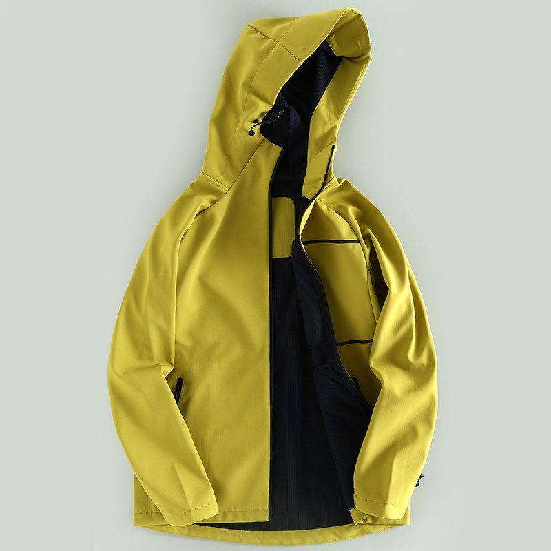 Outdoor Wind! Foreign Trade Men's Clothing Jacket Export More than Single Jacket Spring, Autumn and Winter Hood Top Clothes Outerwear Tide
