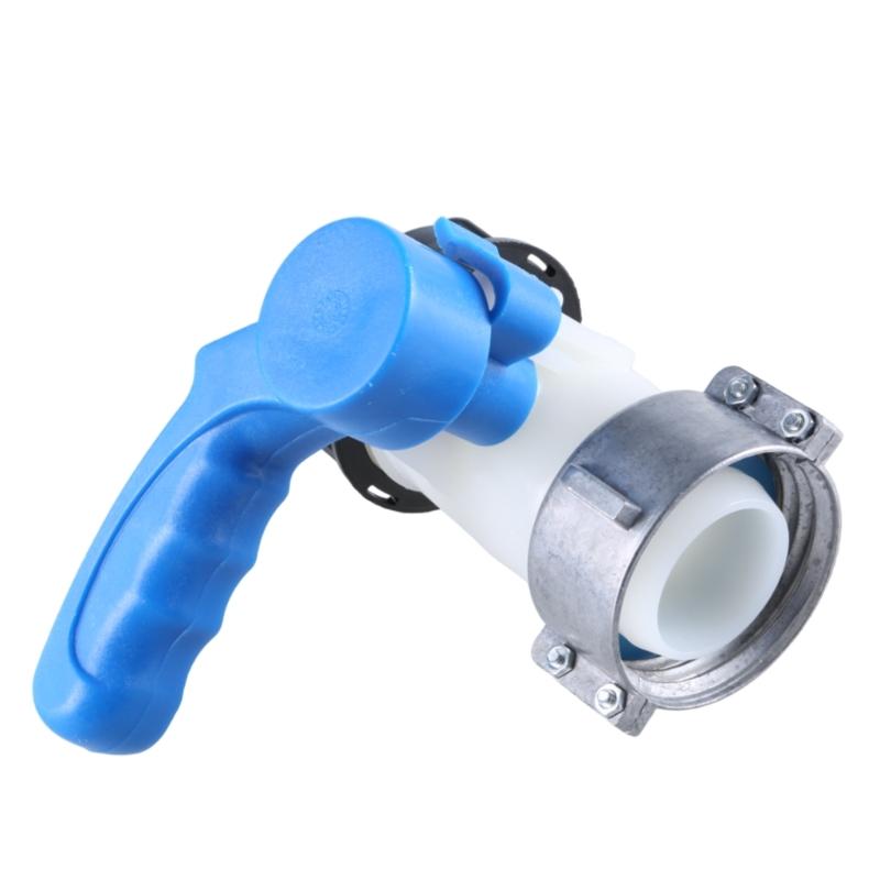 1000L IBC Tanks Container Outlet Control Valves DN40 62mm Coarse Thread IBC Water Tanks Butterfly Valves Switches Enduring