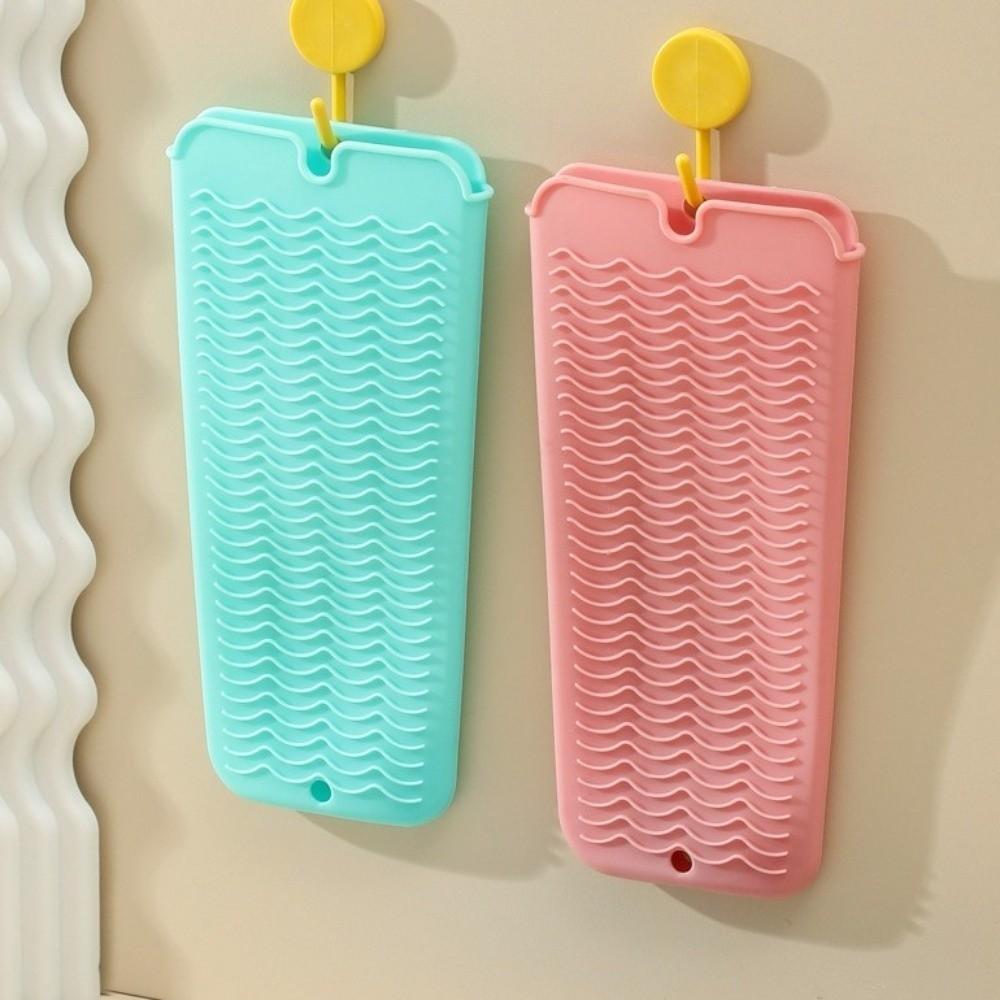 Multifunctional Hair Straightener Pouch Non-Slip Heat Resistant Pad Hair Styling Tool