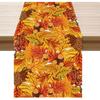XCHI Fall Maple Leaves Pinecone Table Runner Table Decoration for Kitchen Dining Dinner Autumn Home Decor 13x72 Inch