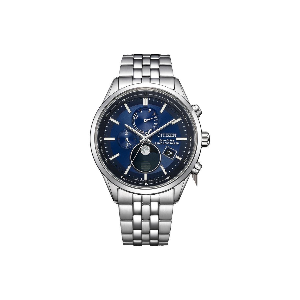 

CITIZEN Ecology Drive Collection Light Powered Quartz Movement Stainless Steel Strap Watch 42mm BY1030-50L Blue Dial