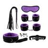 Erotic Sex Toys for Women Adults Games Nylon Bondage BDSM Kits Handcuffs Sex Whip Mouth Gag Soft Fox Tail Anal Plug Sexy Shop