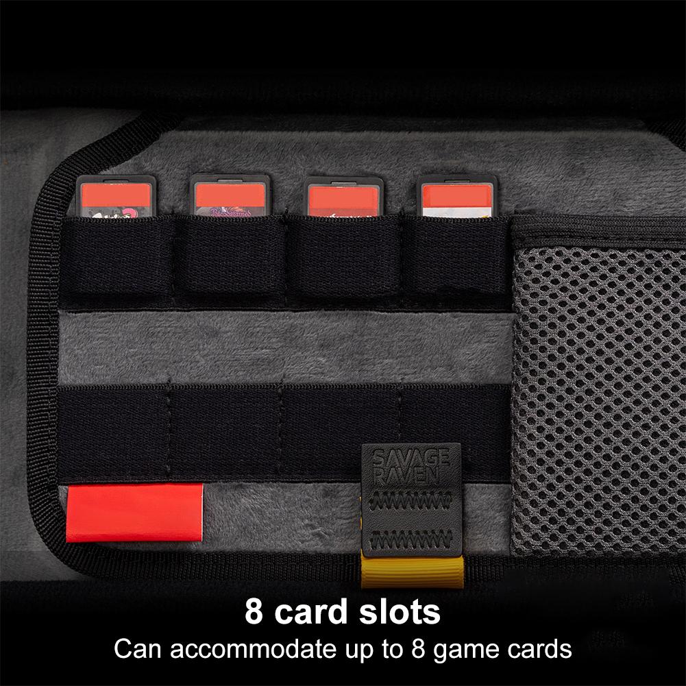 EVA Travel Carrying Bag Shockproof Handheld Game Console Case with 8 Card Slots Hard Shell Storage Bag For Switch 2 Accessories