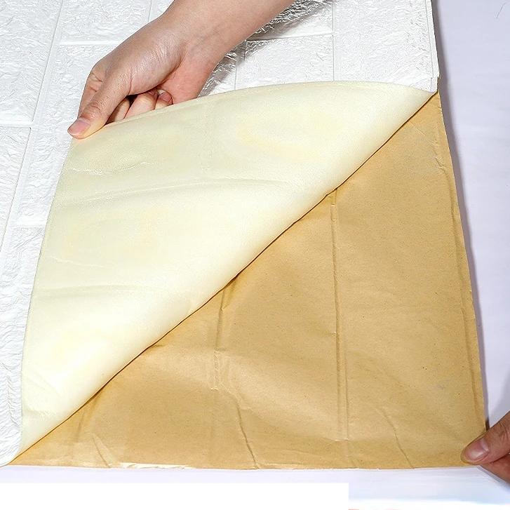 70x38cm 3D Wandaufkleber Selbstklebend Schaumstoff Ziegel Raumdeko DIY 3D Tapete Wanddeko Wohnzimmer Wandaufkleber für Kinderzimmer