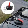 1pc PVC Outdoor Camping Canopy Suction Cup Set with Strong S Hook, Multifunctional Car Window Suction Cup for Rear Curtain Fixation