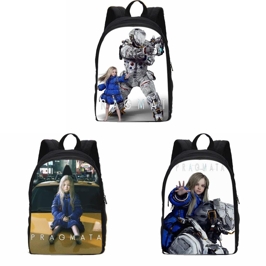 Pragmata Hugh Diana Printed Laptop Bag Ergonomic Comfort Shoulder Straps Daily Work Business Backpack