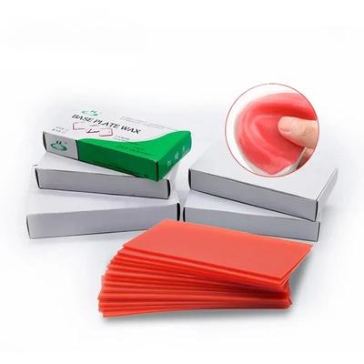 Durable And Safe Nigf Dental Wax Scams Dental Lab Material Base Plate Red And Pink 250/1.5Mm 18/15 Pieces For Summer/Winter 1.3 G/Box