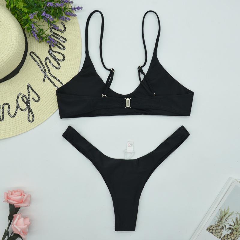 Plus Size Sexy European & American Triangle Bikini Swimsuit