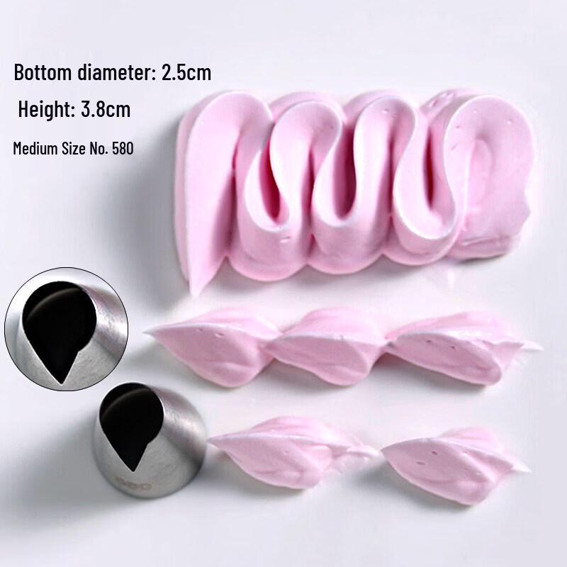 304 Stainless Steel Cake Decorating Piping Tip