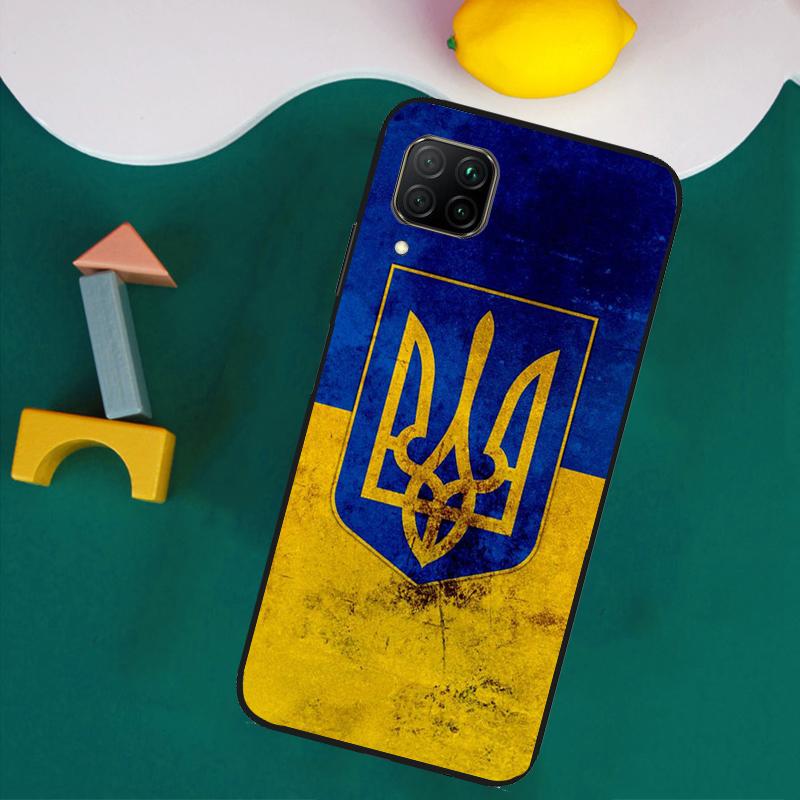 Ukraine Flag For Huawei Nova Y73 Y72 Y70 Y90 Y60 Y61 Y91 12s 12i 11i 8i 9 10 SE P40 Lite P30 P60 Pro Case