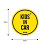 Kids In Car KIDS IN CAR Yellow Children Riding Children