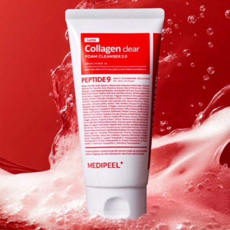 Medi-Peel Red Lacto Collagen Clear Foam Cleanser 2.0 120ml