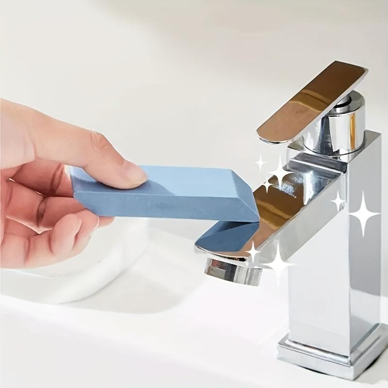 Multifunctional Cleaning Eraser, Bathroom Kitchen Sink Countertop Scale Removal Eraser, Faucet Water Stain Removal Eraser, Rust Removal Polishing