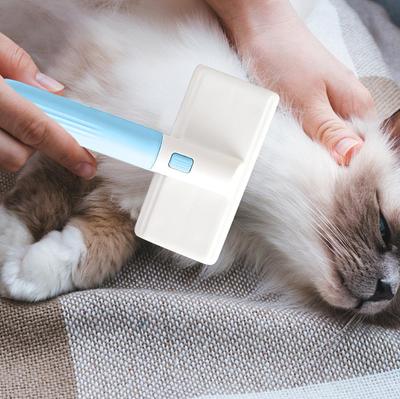 Pet Static Hair Remover Brush with Detachable Handle Anti Static Pet Lint Shaver for Dog Cat Furniture Sofa Couch Clothes Beddin