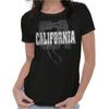 California Original Hometown Vacation Gift Womens Top Junior Graphic Tee
