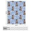 LOVE Black Tan Chihuahua Throw Blanket Blankets Ands Large Blankets and Throws Blankets For Baby