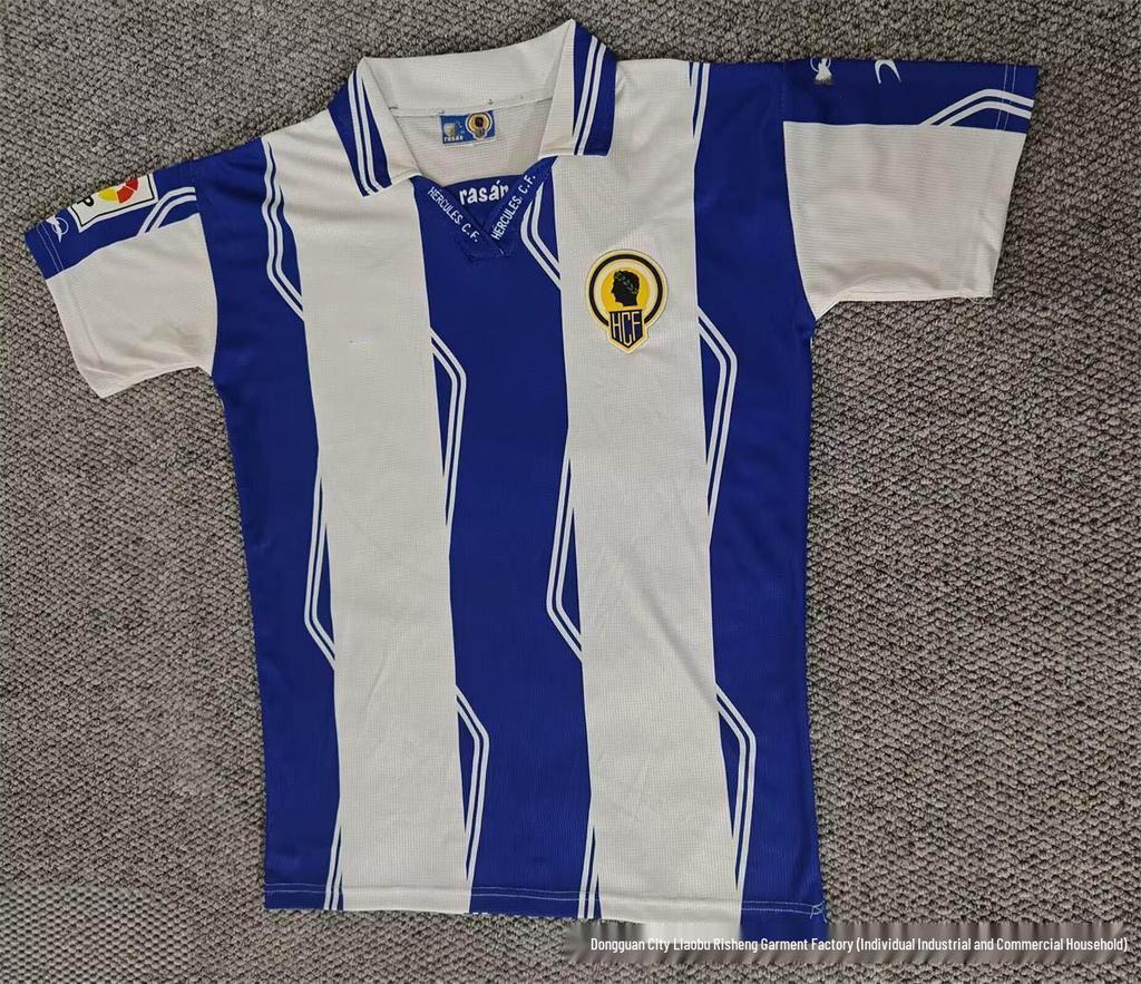 La Liga Retro Short Sleeve Jersey - Real Sociedad, Rayo Vallecano, Malaga, Oviedo Football Kit