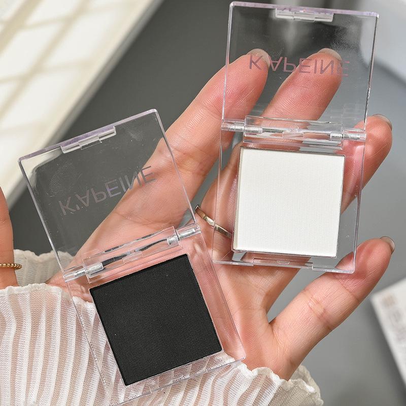 Single Color Matte Eyeshadow Fine Powder Long Lasting Natural Brighten Contour Eye Makeup