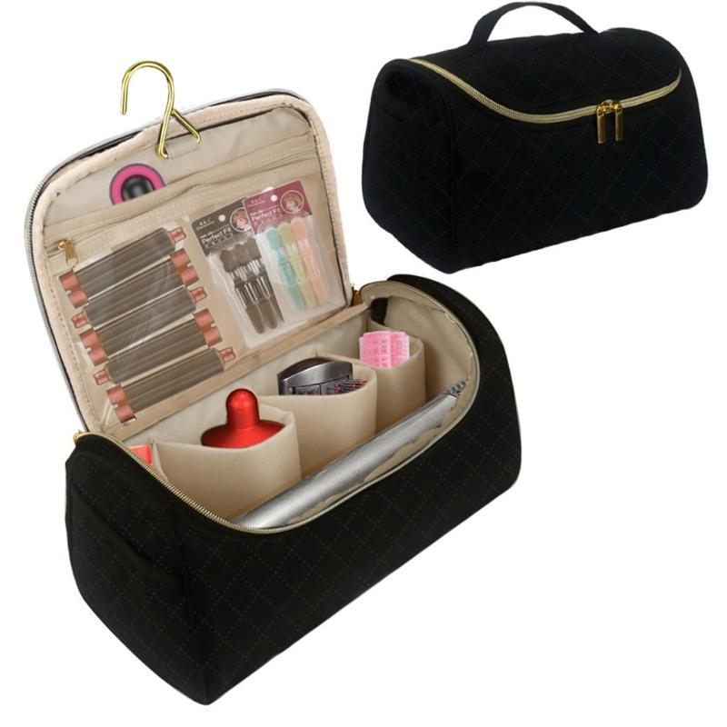 Portable Storage Solution Hair Dryer Travel Bag For Salon Supply Organizing Brushes Combs And Hair Dressing Styling Item