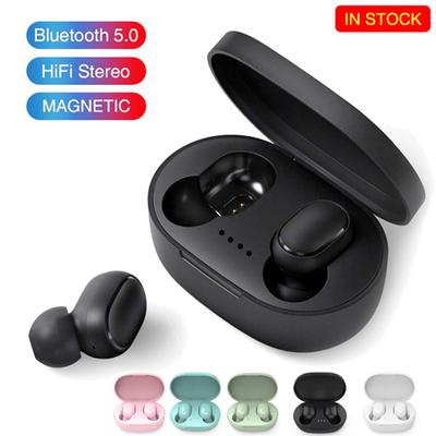 A6s Tws Headset Wireless Bluetooth-compatible Earphones Sports Stereo Music Earbuds Compatible For
