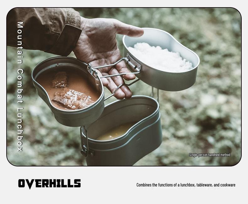 Pentolame da campeggio portatile: BC Wild Combat Lunch Box Tipo II