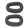 2pcs Replacement Ear Pads Professional Noise Insulation Breathable Cotton Linen Fabric Memory Foam Soft Comfortable Ear