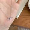 S925 Sterling Silver Necklace Women's Variety Simple Design Temperament Clavicle Chain Girl Style Jewelry Decoration Trend