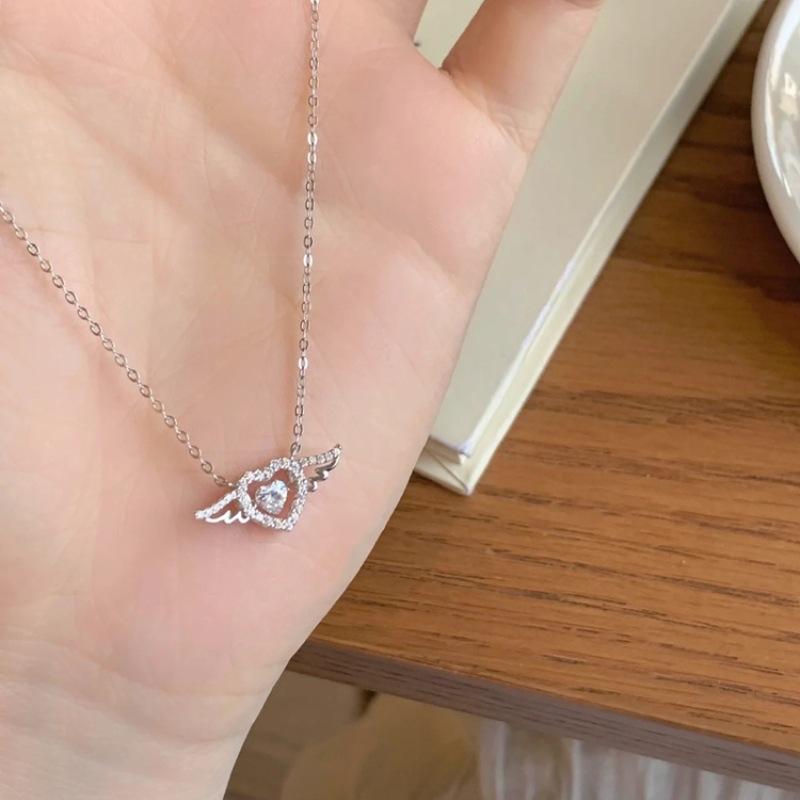 S925 Sterling Silver Necklace Women's Variety Simple Design Temperament Clavicle Chain Girl Style Jewelry Decoration Trend