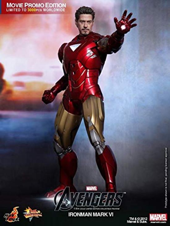 Movie Masterpiece Avengers Scale Figure Iron Man Mark 6 Promo Version Sapiens 1/6 (Toy Exclusive)