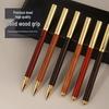 Messing Sandelholz Business Kugelschreiber Geschenkset mit Gravuroption