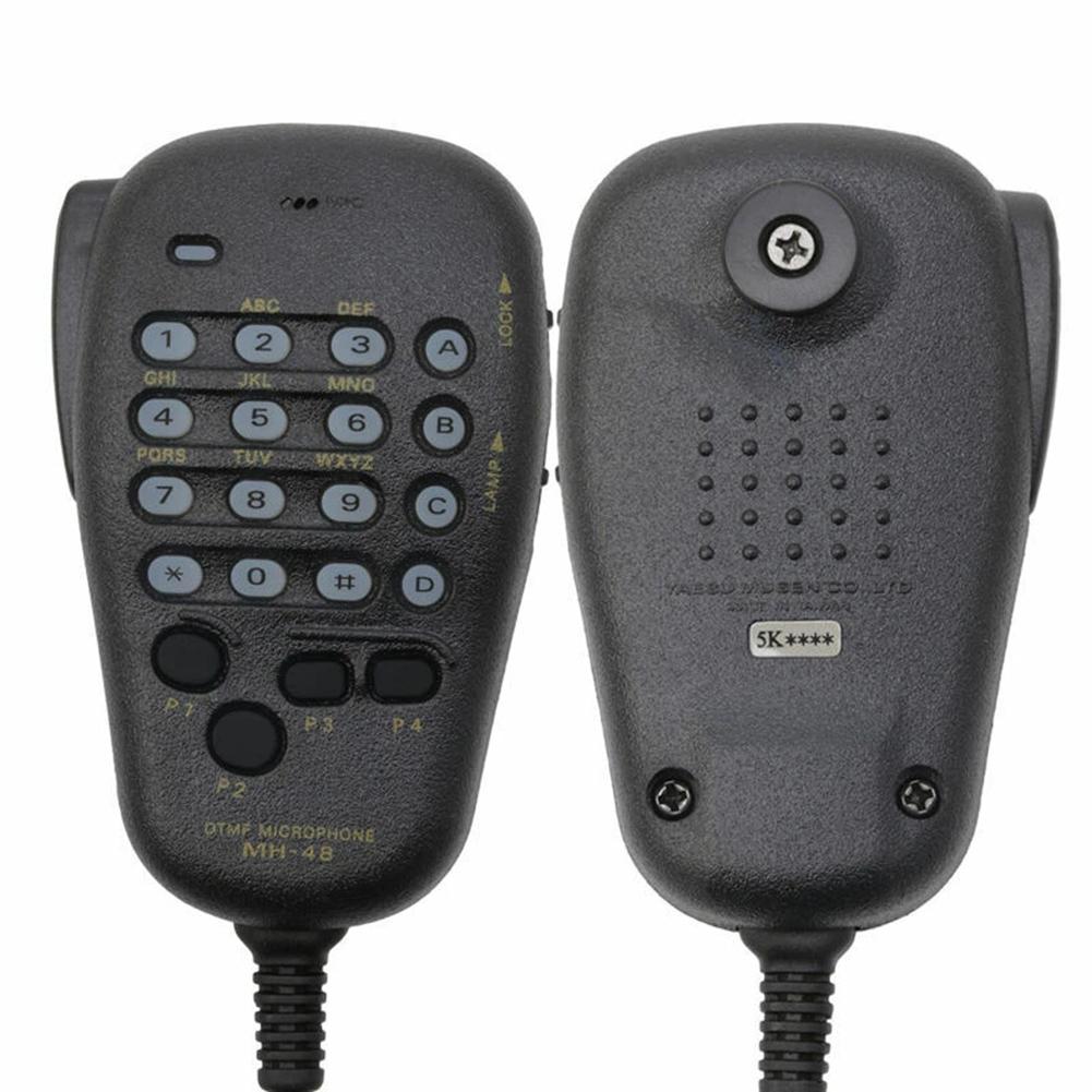 MH48A6J Mic for Yaesu FT7800R FT8800 FT8900R FT7900R FT1807 FT1907 with Coiled Cable and Four User Programmable Keys